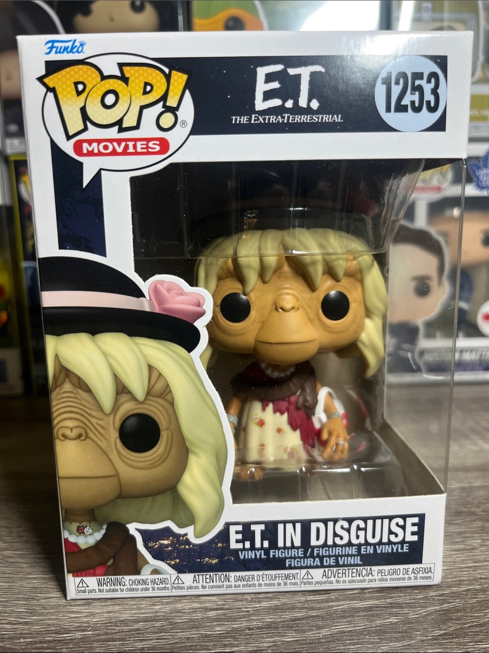 Funko Pop! Movies E.T. In Disguise Vinyl Figure — Beige, Blonde, Pink, Black